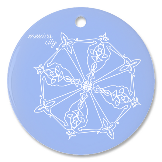 Mexico City Trackflake Ornament