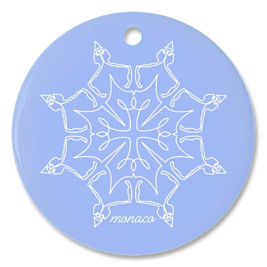 Monaco Trackflake Ornament