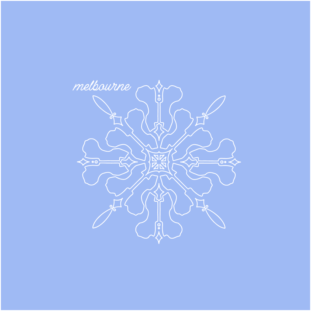 Melbourne Trackflake Ornament