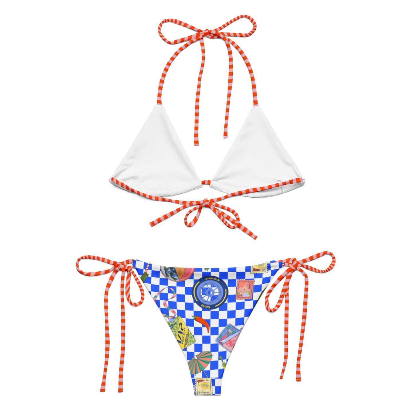 Jetset Summer Deep Blue String Bikini