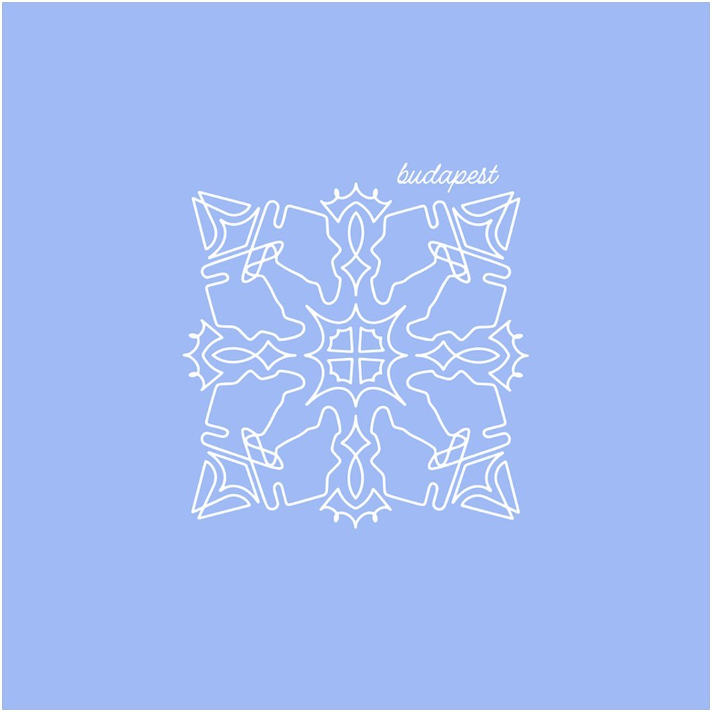 Budapest Trackflake Ornament - twogirls1formula