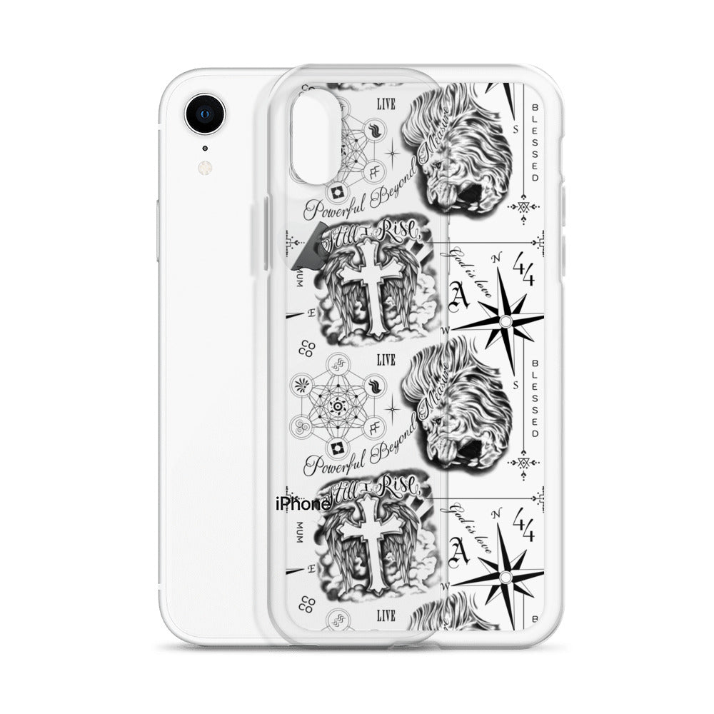 Lewis Hamilton Tattoo Art iPhone Case