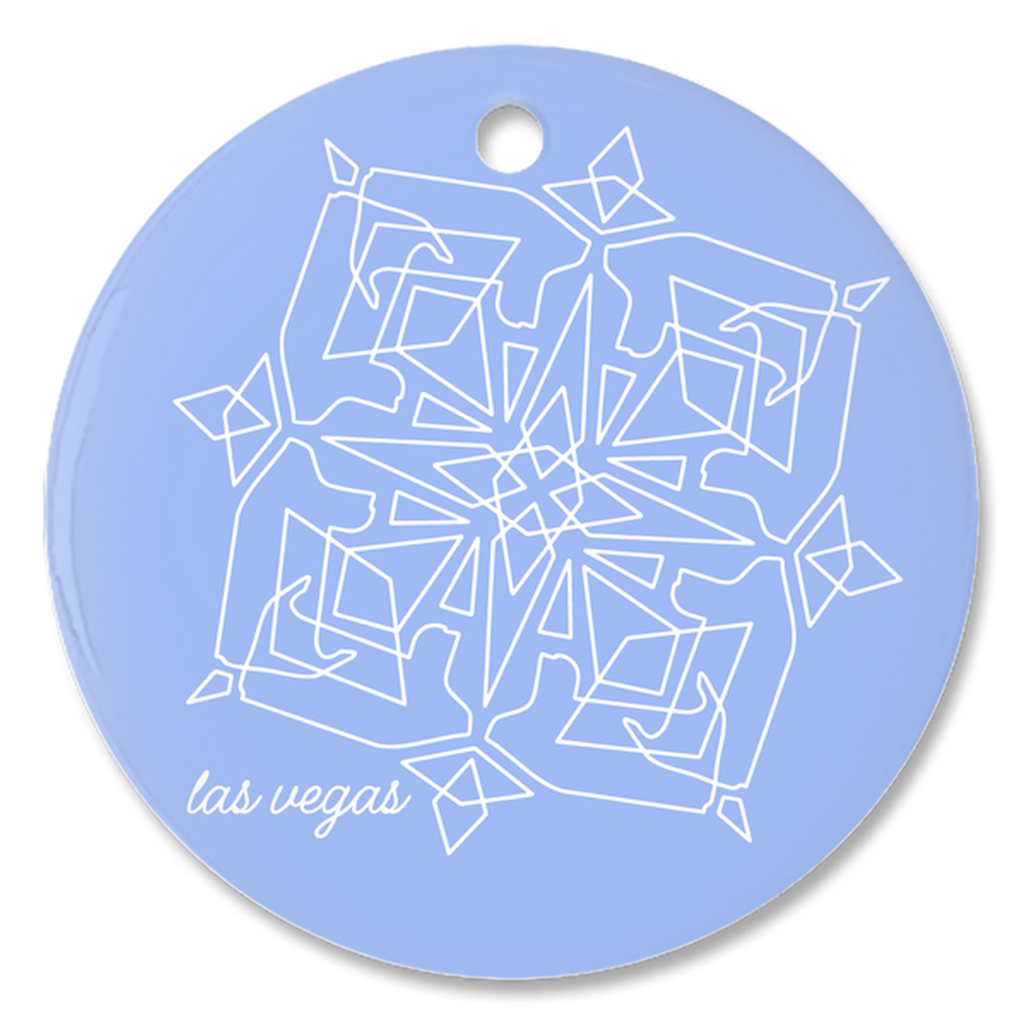 Las Vegas Trackflake Ornament