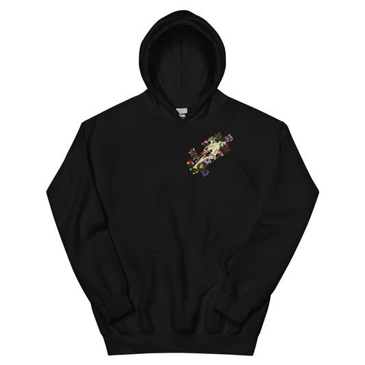 Global Floral Hoodie