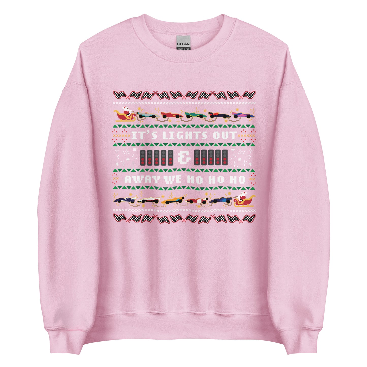 Lights out and away we ho ho ho sweater