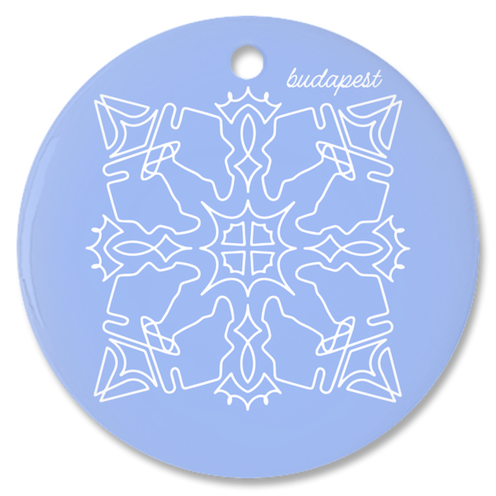 Budapest Trackflake Ornament