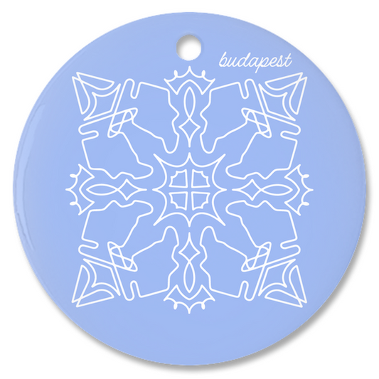 Budapest Trackflake Ornament