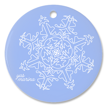 Yas Marina Trackflake Ornament