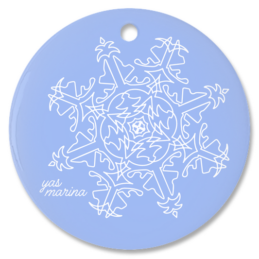Yas Marina Trackflake Ornament