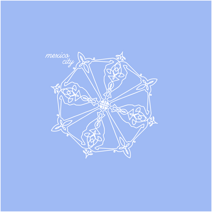 Mexico City Trackflake Ornament