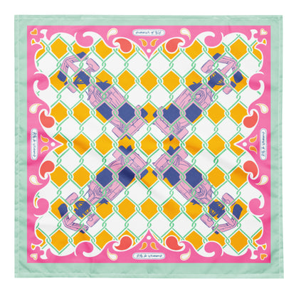 Pink F1 Car bandana