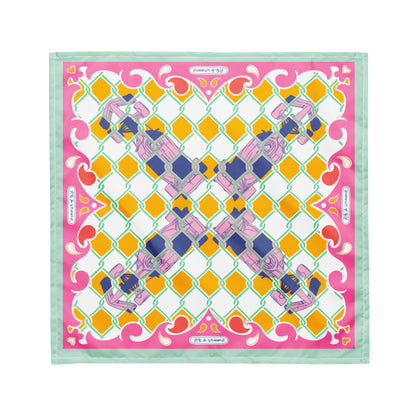 Pink F1 Car bandana