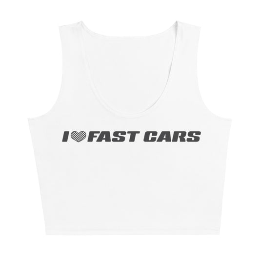I Love Fast Cars Y2K Tank