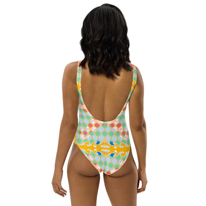 F1 Bandana One-Piece Swimsuit
