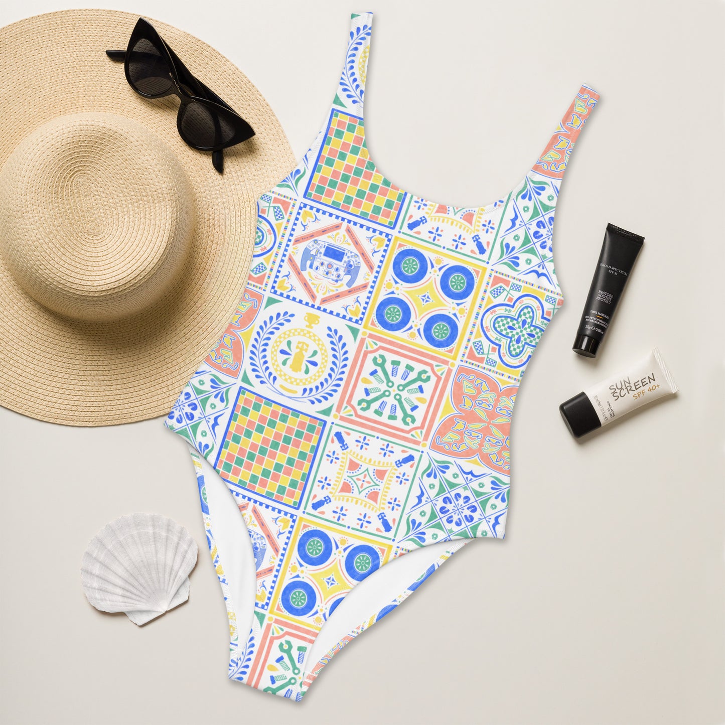 Jetset Tiles One Piece