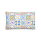 Jetset Tiles Throw Pillow