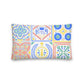 Jetset Tiles Throw Pillow