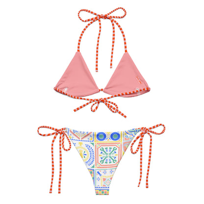 Jetset Tiles String Bikini