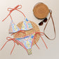 Jetset Tiles String Bikini