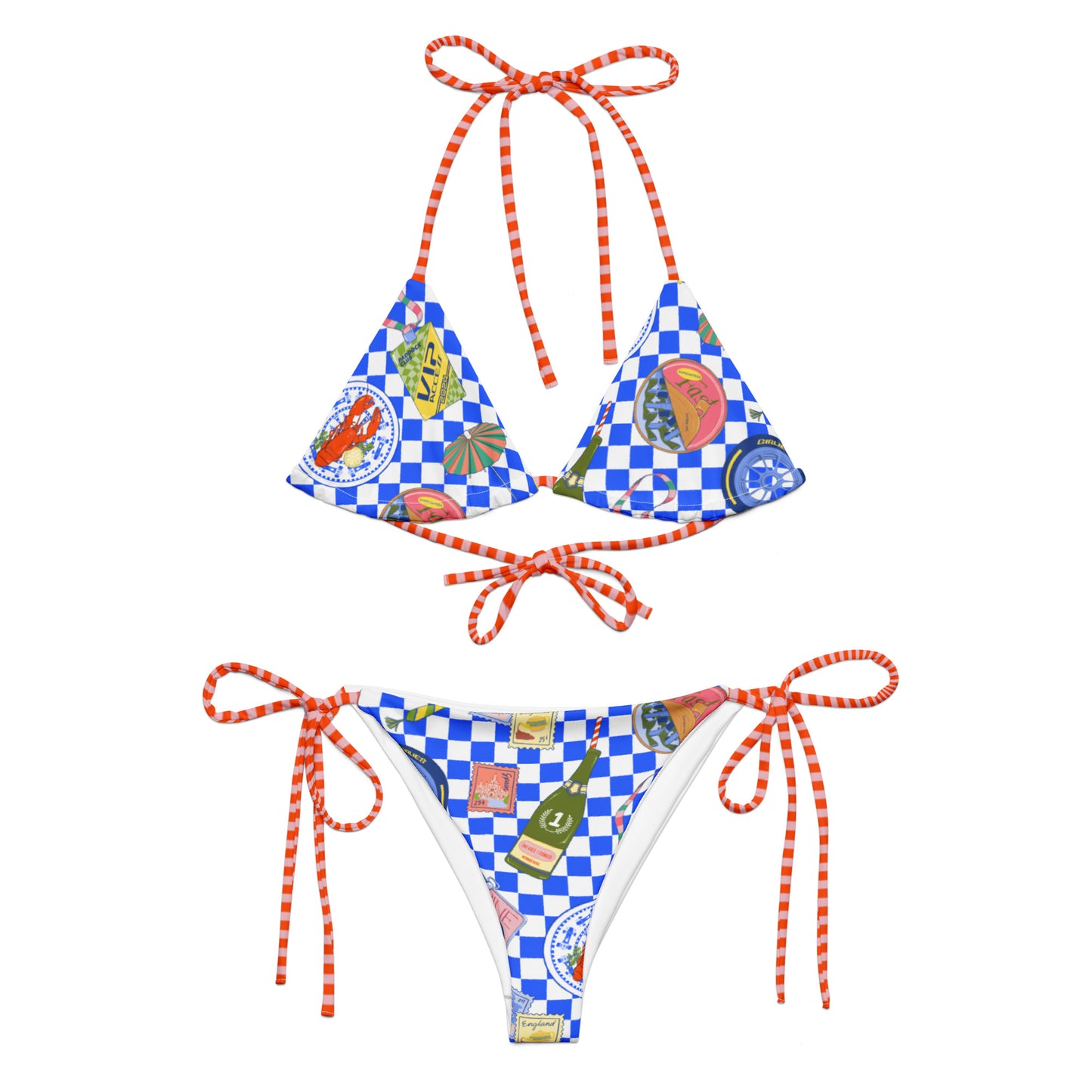 Jetset Summer Deep Blue String Bikini