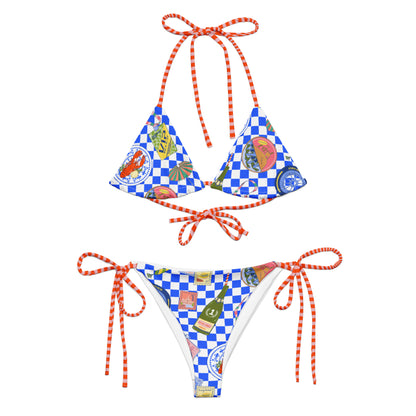 Jetset Summer Deep Blue String Bikini