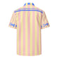 Jetset Vintage Racing Party Shirt Cabana Stripe Pink