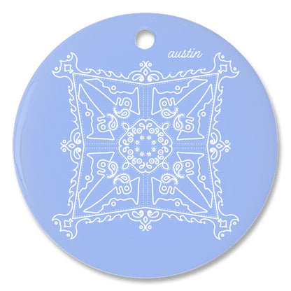 Austin Trackflake Ornament - twogirls1formula