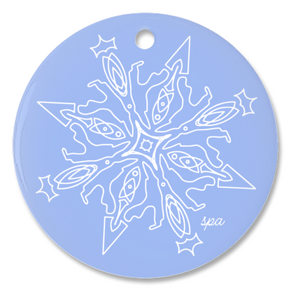 Spa Trackflake Ornament