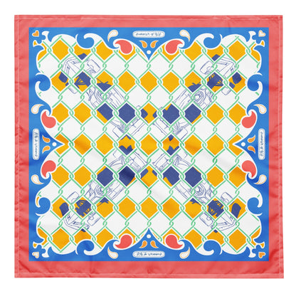 Blue F1 Car Bandana - twogirls1formula