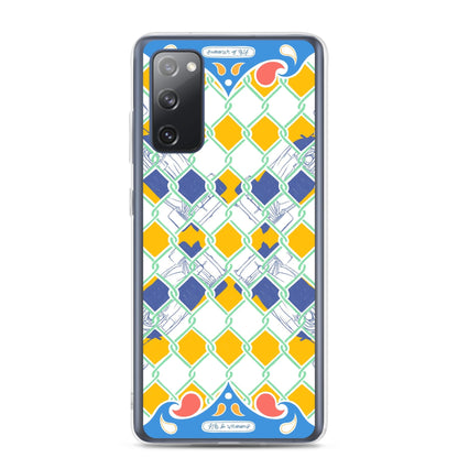 Blue Summer Racing League Android Phone Case - twogirls1formula