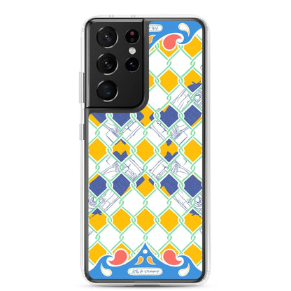 Blue Summer Racing League Android Phone Case - twogirls1formula