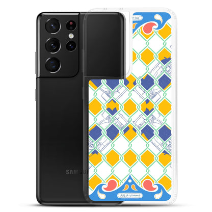 Blue Summer Racing League Android Phone Case - twogirls1formula