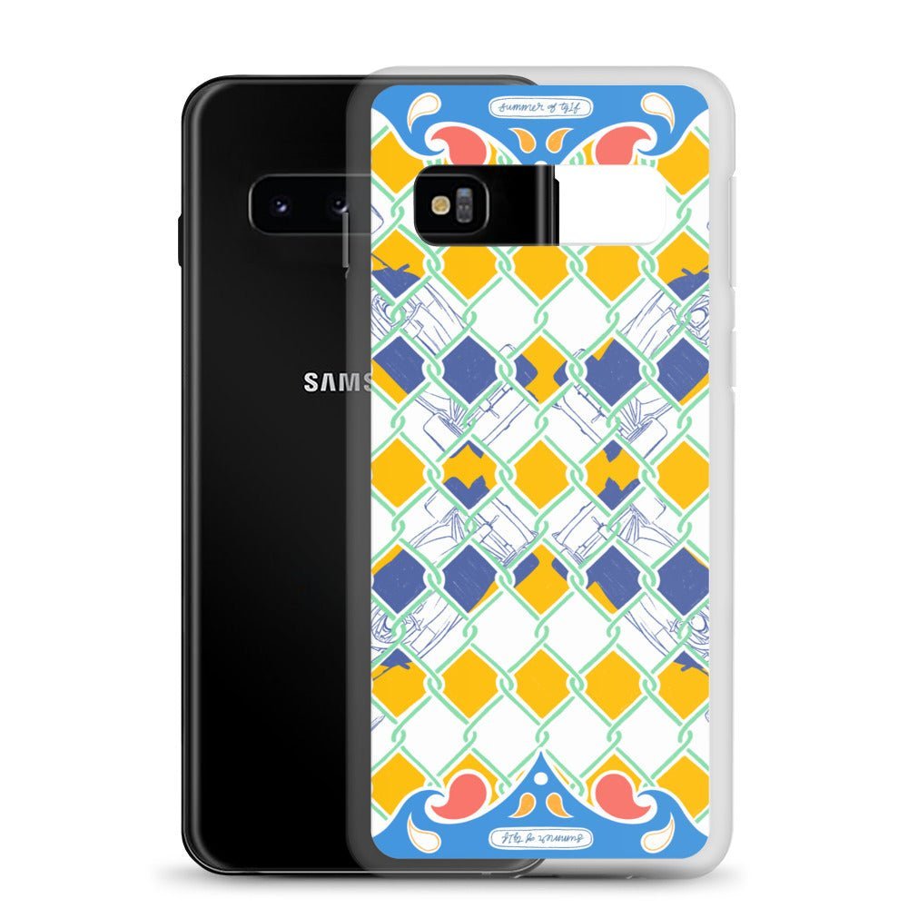 Blue Summer Racing League Android Phone Case - twogirls1formula