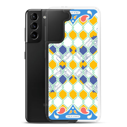Blue Summer Racing League Android Phone Case - twogirls1formula