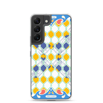 Blue Summer Racing League Android Phone Case - twogirls1formula