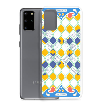 Blue Summer Racing League Android Phone Case - twogirls1formula