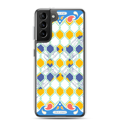 Blue Summer Racing League Android Phone Case - twogirls1formula