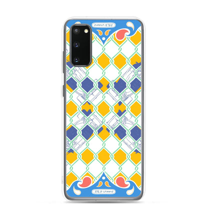 Blue Summer Racing League Android Phone Case - twogirls1formula