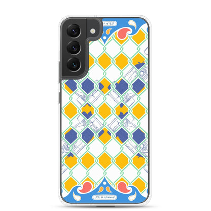 Blue Summer Racing League Android Phone Case - twogirls1formula