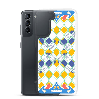 Blue Summer Racing League Android Phone Case - twogirls1formula