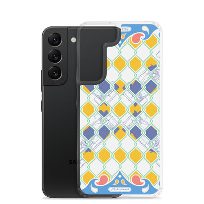 Blue Summer Racing League Android Phone Case - twogirls1formula