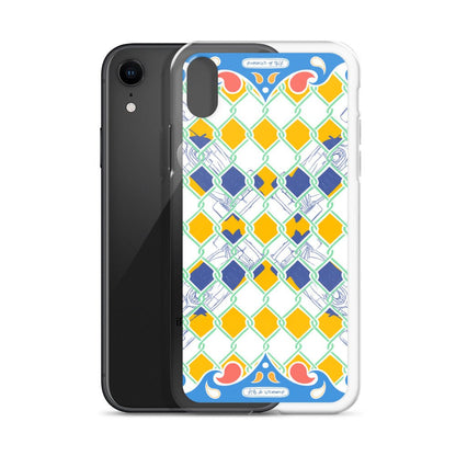 Blue Summer Racing League iPhone Case - twogirls1formula