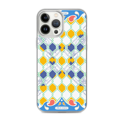 Blue Summer Racing League iPhone Case - twogirls1formula
