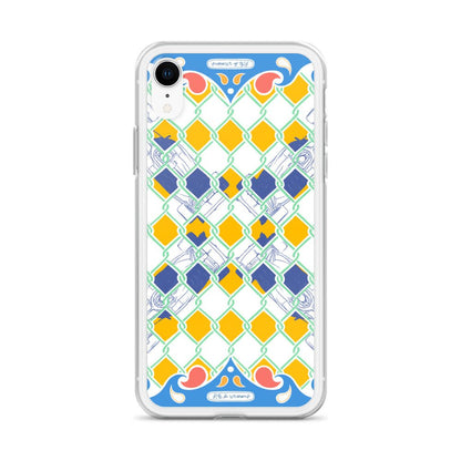 Blue Summer Racing League iPhone Case - twogirls1formula