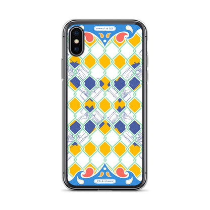 Blue Summer Racing League iPhone Case - twogirls1formula