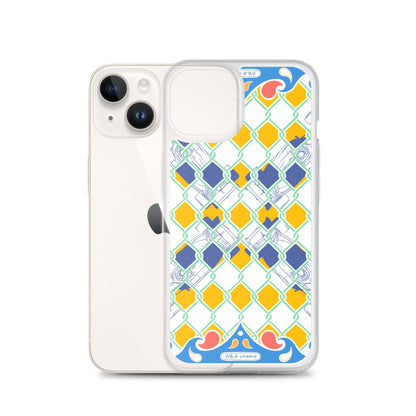 Blue Summer Racing League iPhone Case - twogirls1formula