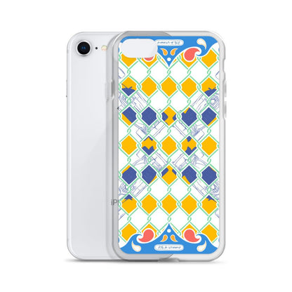 Blue Summer Racing League iPhone Case - twogirls1formula