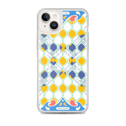 Blue Summer Racing League iPhone Case - twogirls1formula