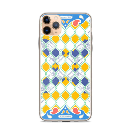 Blue Summer Racing League iPhone Case - twogirls1formula