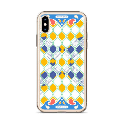Blue Summer Racing League iPhone Case - twogirls1formula